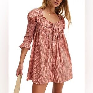 Free People Star Dip Mini Dress